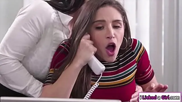 Busty Boss Devoured By Lesbian Applicants′ Anal👌 Skills