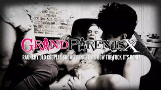 Dirty Spanish Grandpa Nasty Table Tennis Snatch Frenzy