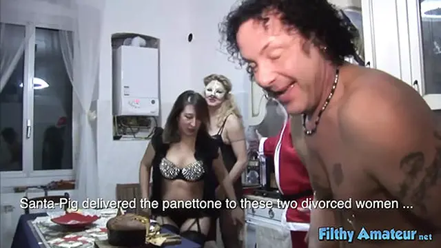 Santa-pig fucks all year round