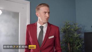 BRAZZERS - Clea & Chris Want to Make Deals Dirty with Danny, then Bang Him Hard