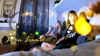 Two babes get photo-shoot vibes, lands on a fake foursome handjob fantasy