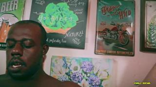 Steamy Latin Bi-Femme Ménage à Trois featuring hot creampie eating cum swap action