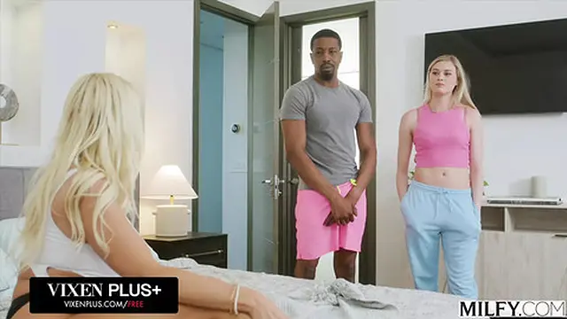 VIXENPLUS Teacher devours her student's BBC in hot threesome