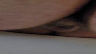 Blond b**ch gets devoured by two big d**ks on hidden camera