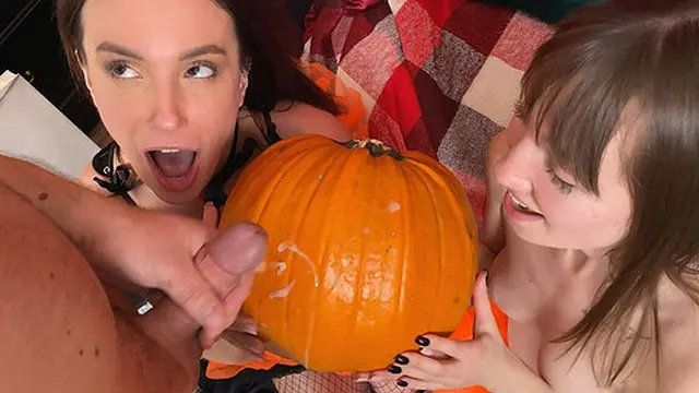 Kate Quinn & Mary Frost - 4K - FFM Triple Play for Halloween