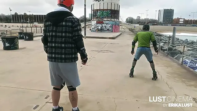 Dominatrix Teaches How to Obey- Roller Derby on Erika Lust