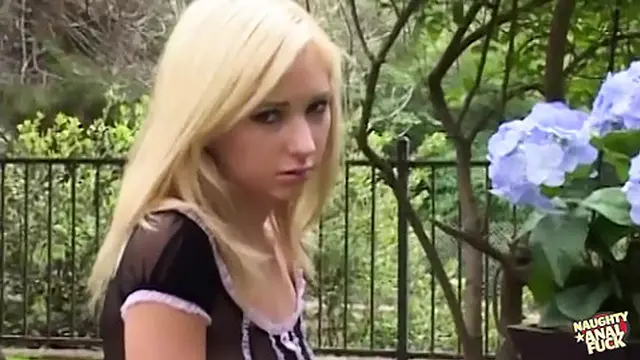 Hillary Scot Sinks Deep in Hot Threesomes with Bold &mdash;  Big-Dicked Men