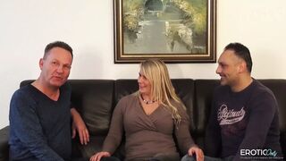Two dicks and a surprise ride for Gisela's insatiable appetite!