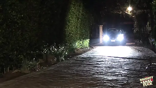  Busty babe desires a threesome after watching the striptease with DP