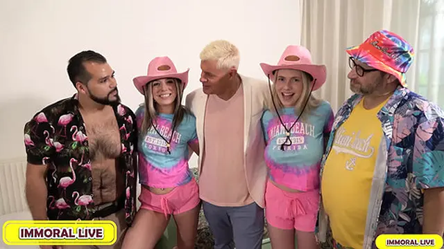 Rebel Rhyder & Lana Analise Double Blow Job on Porno Dan’s Episode!