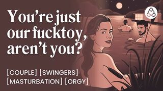 Slutty GF trounces dude's boner in a nasty lake rendezvous with her boyfriend & me