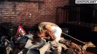 S4: Blonde Busty Beauty Shares Her Pleasure With Two Guys