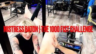 Mistress Baton Takes on a Thousand Fist Test in Explicit Challenge