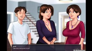 Summertime Seduction: Stepmom & Her BFF's Taboo Affair Under the Table