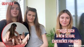 Newbies - Seductive Threesome Turns Into Intense Lesbian Encounter