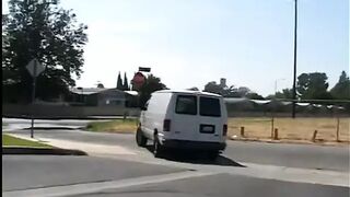 Hot Redhead Slut Devoured By Three Hard Cocks