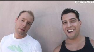 Wild Teen Threesome: Hard Knock on Blonde's Door