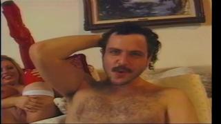 Two sexy tramps engage in naughty😈 orgies with a hunky bloke