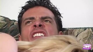 No 'Til We Cum Again: 5 Dick🌭 Fiesta on Blonde Sex Addict