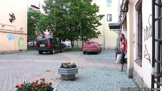 Sweet Virgin Examined and Fucked by Doc and Lover