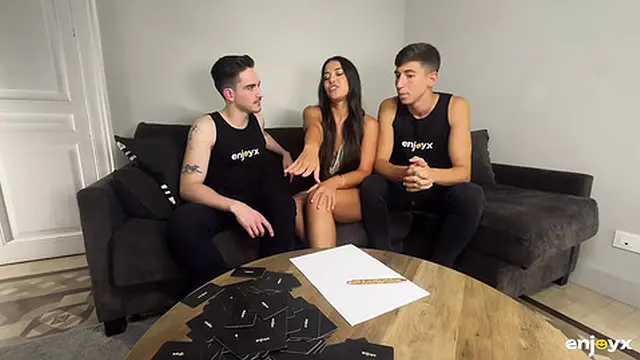  teased &mdash;  Nuria Millan experientially doubles penetrated