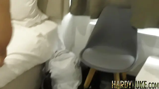 Gorgeous Alora Lux sucks hard dick while bestie watches