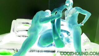 Big Butt Creampie Slut 3 Way Bust Out