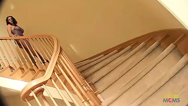 Slutty brunette desires two genitalia as it is the only means by which she may achieve pleasure