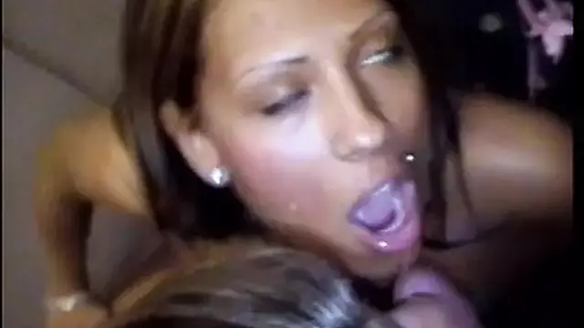 Two nice babes with perfect bodies are masturbating and sucking dick to swallow some cream