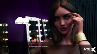 Girlfriend helps her boyfriend with his business suit #66