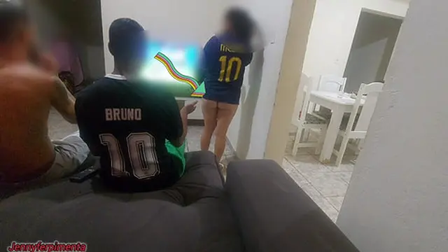 I had to fuck my husband′s friend over a bet &mdash;  but I got turned on and ended up with both of them