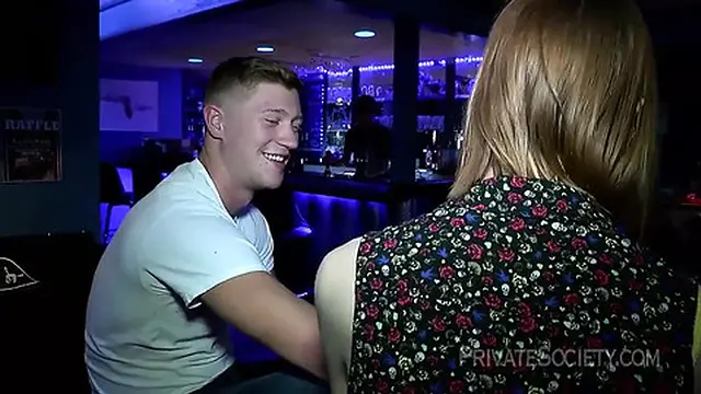 Wild sex at the club