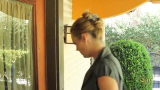 Hot girls seducing in a wild party