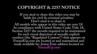 Jenna Foxx Lesbian Pussy Eating Interracial Threesome!