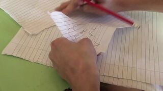 Tiffany Doll,Gina Gerson and Leyla Black in lesbian activities in the classroom