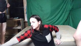 On Knees Cum on Face