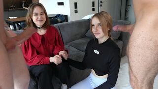 My Deepest Throat Is Overflowing with Cum and Saliva! Young Polly Young Gags From a Hard Blowjob!