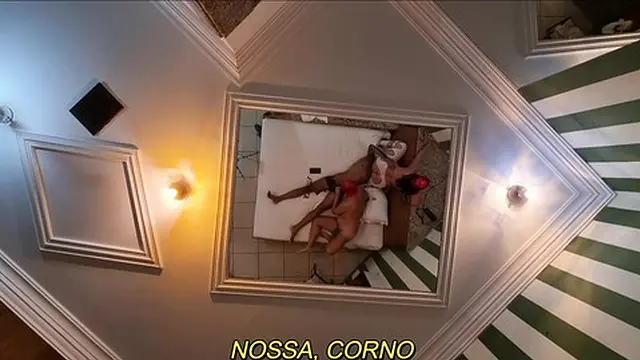 Wife Sharing Cock and Cum with Husband Karina and Lucas