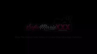 Hot cougar Sofie Marie gets double action in wild threesome