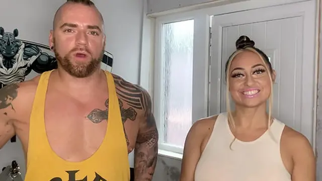 Hot Fitness Trainer Action