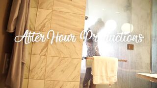 Double blow job with Mandi May and Porsha Carrera