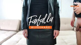 Bisexual husband shared his wife with a friend. Threesome. Mmf. Creampie. Part 1. Ep 20742