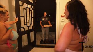 Two Bbws Get a Special Delivery From BBC