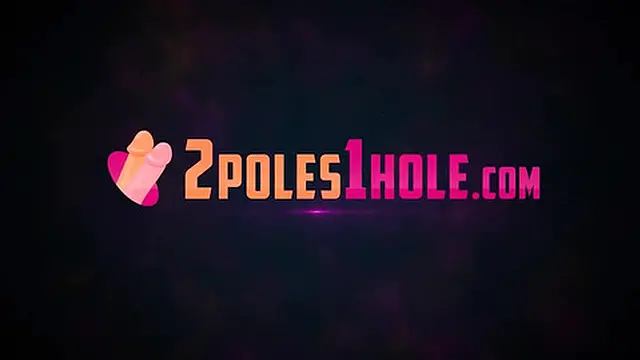 London's Tight Hole Gets Pounded by 2 BBC in Doublevag