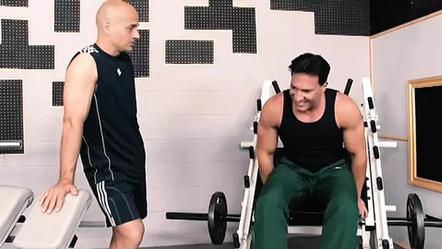 Hot brunette milf with big tits in a wild threesome