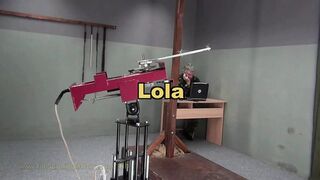 Lola5 Spanking Machine - Bare Back Whipping