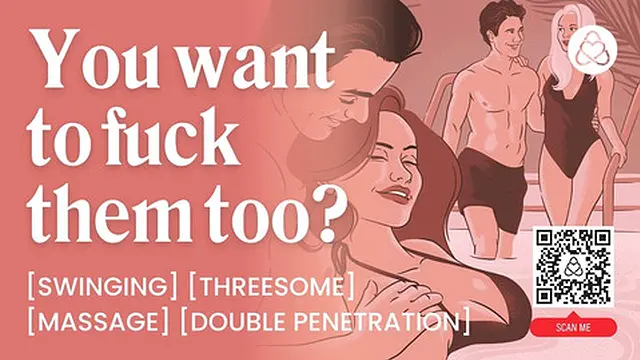 MMF Swinger Couple Tries Double Penetration & Blowjob in Public