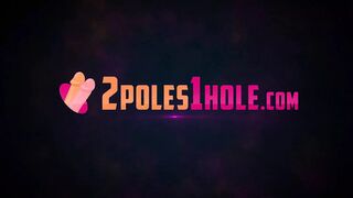 Luna Enjoys 2 BBC's for Her Doublevag