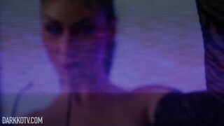 Queenie Sateen Double Blowjob Featuring Hollywood Cash, Jonni Darkko