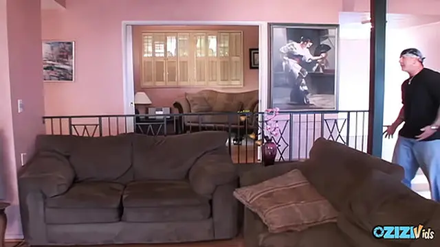 Hardcore anal pounding and double penetration are what this brunette likes to do after work